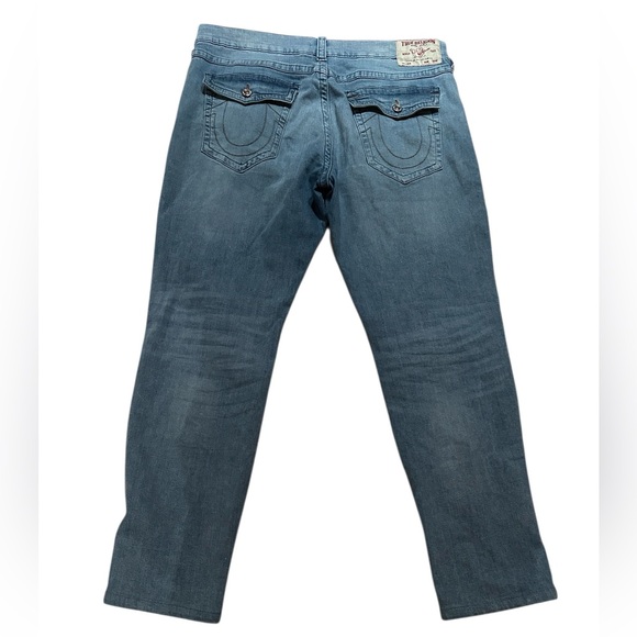 True Religion Ricky Men's Blue Jeans 38 - Picture 2 of 3